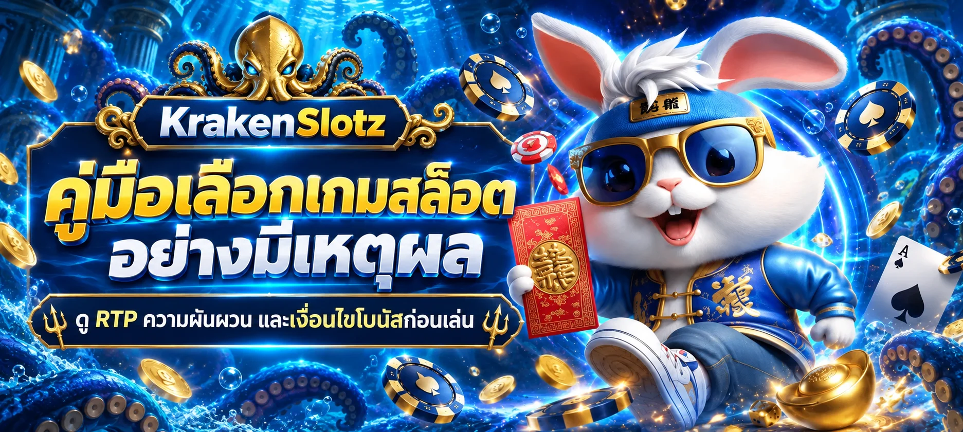 KrakenSlotz คู่มือ RTP สล็อต เลือกเกมอย่างมีเหตุผล